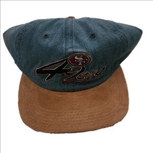 Drew Pearson NFL Denim & Suede 49ers Hat